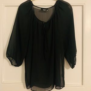 Sheer blouse